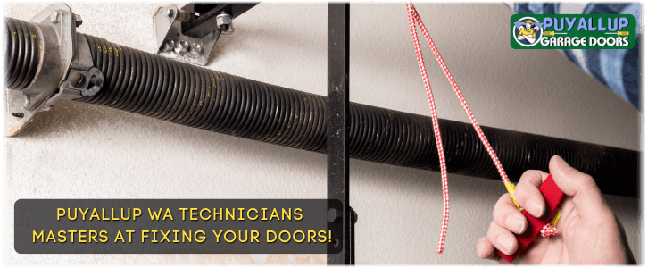 Broken Garage Door Spring Puyallup WA